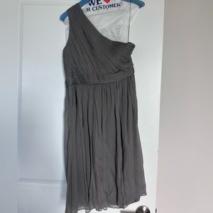 J. Crew one shoulder dress